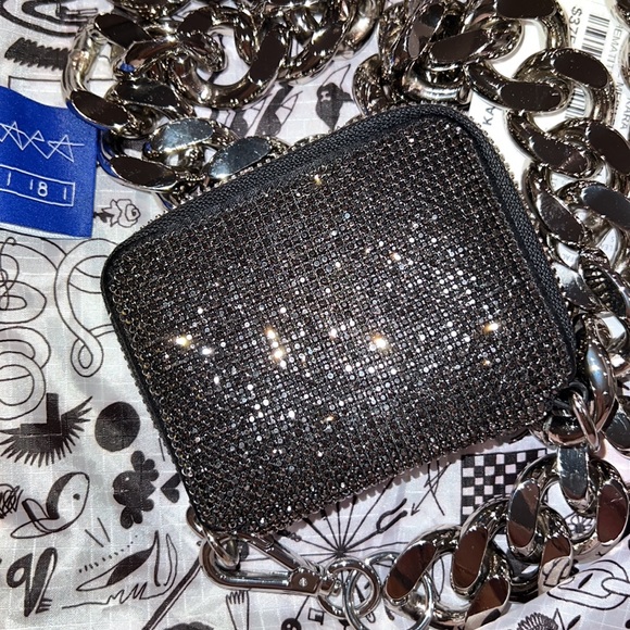 Kara crystal 2 tone bike wallet - Picture 4 of 9